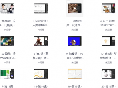 PS+AI双专业,设计师的第一门必修课,让你从小白到入门!
