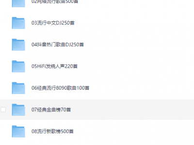 2024车载U盘,无损高音质Mp3格式【41GB】让你一次性听个够!